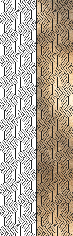 Background Pattern Blue & Gold